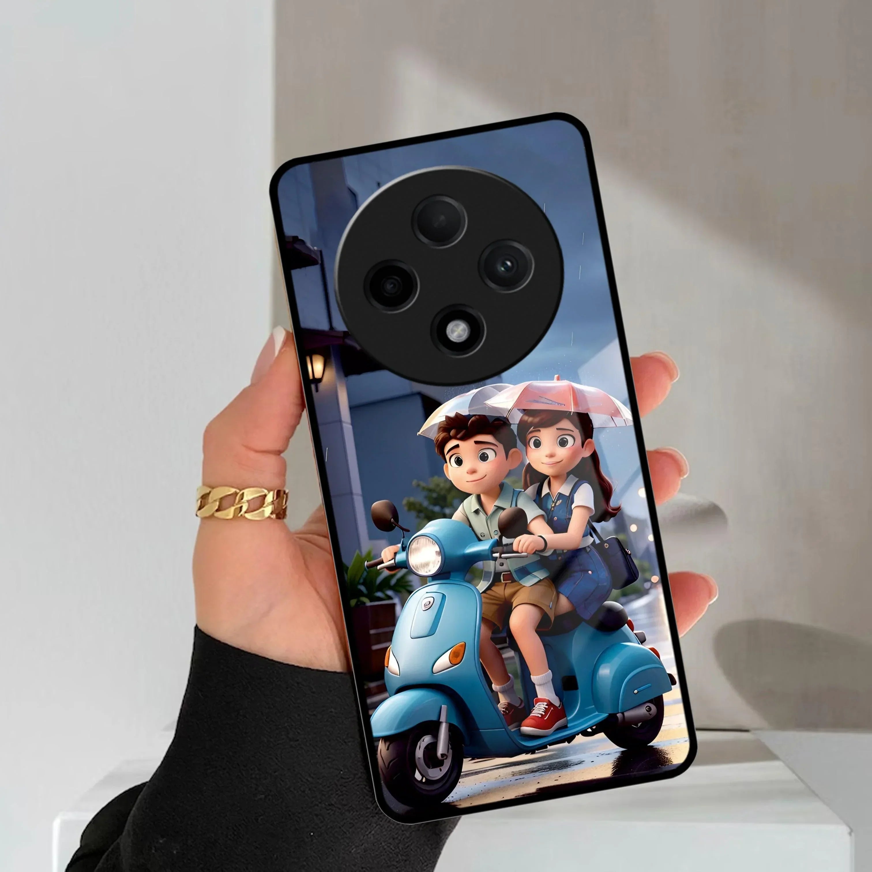 Sweet Escape Glass Case Cover For Oppo - ShopOnCliQ