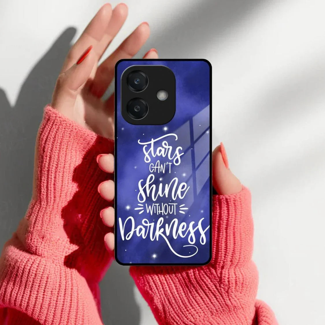 Star Glossy Metal Case Cover For Oppo - ShopOnCliQ