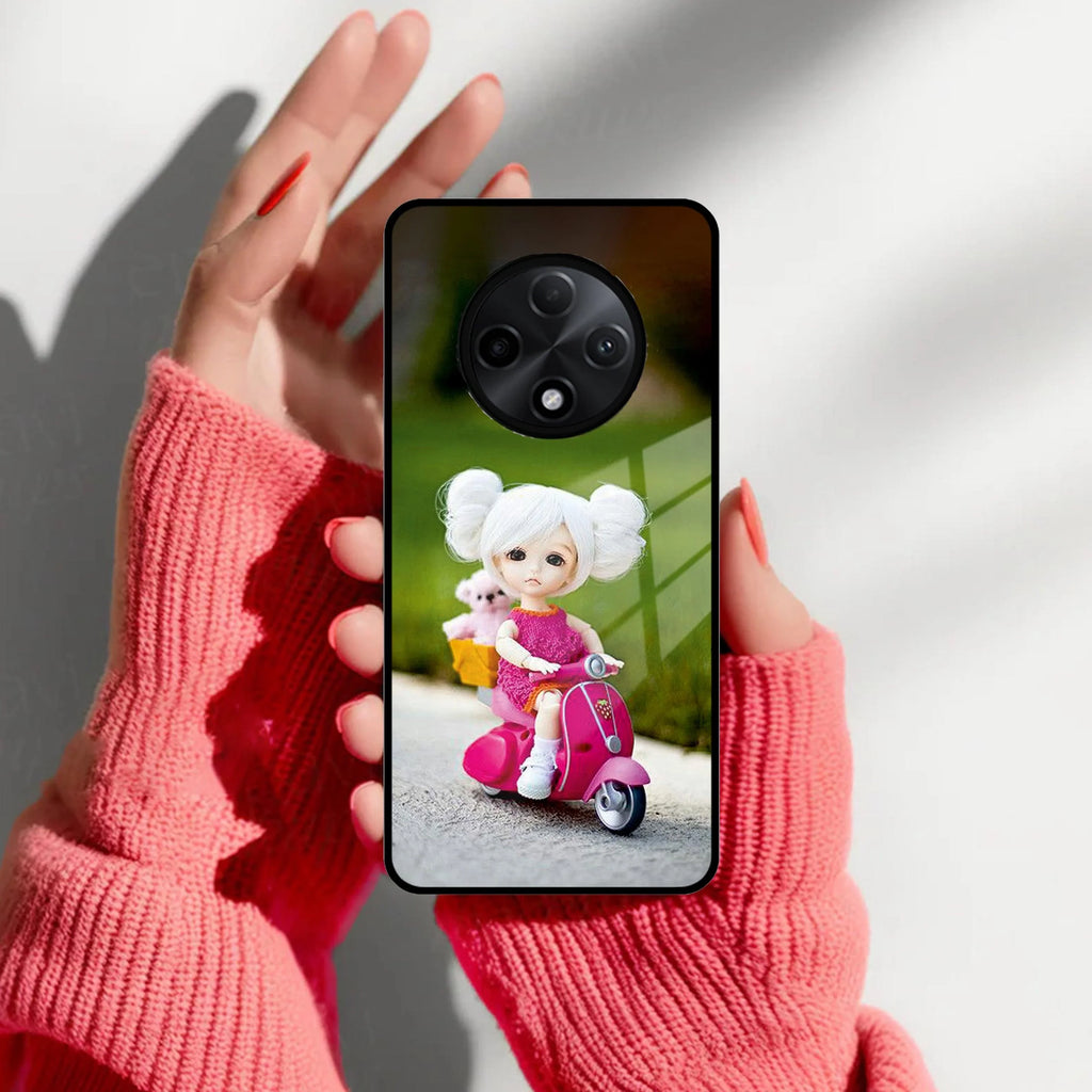 Doll Ridings Glossy Metal Case Cover For Oppo - ShopOnCliQ