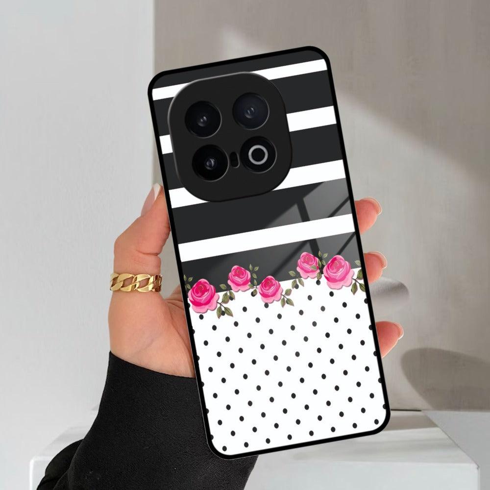 Elegant Rose Parad Glossy Metal Case Cover For Vivo - ShopOnCliQ