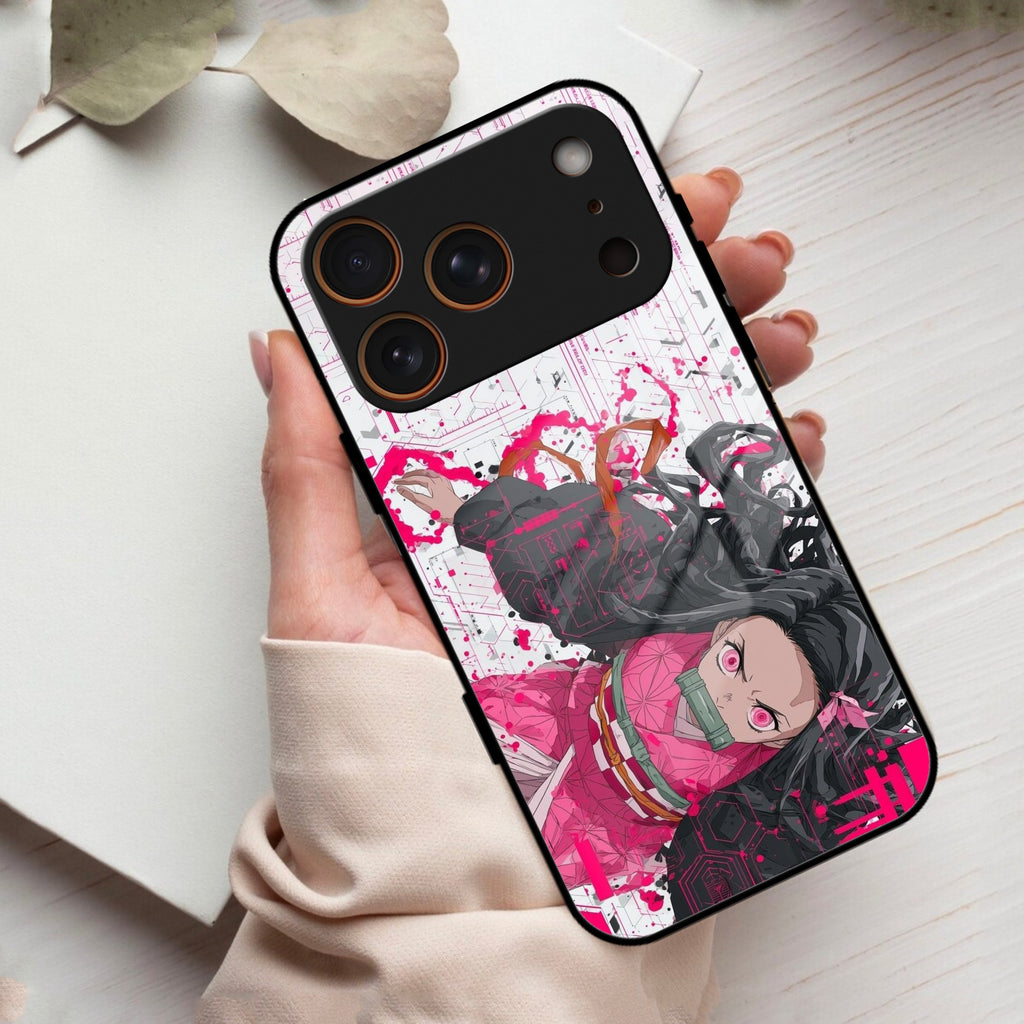 Kamado Queen Glass Case Cover For iPhone 17 Pro Max