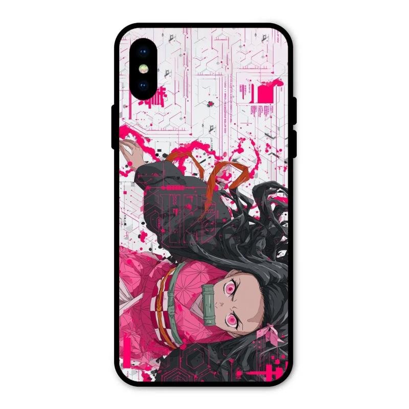 Kamado Queen Glass Case Cover For iPhone XS