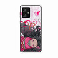 Kamado Queen Glass Case Cover For Motorola G54 5G