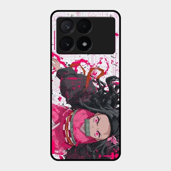 Kamado Queen Glass Case Cover For Poco X6 Pro 5G
