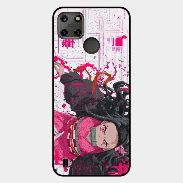 Kamado Queen Glass Case Cover For Realme C21Y