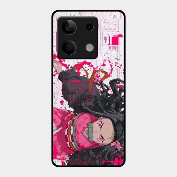 Kamado Queen Glass Case Cover For Redmi Note 13 5G