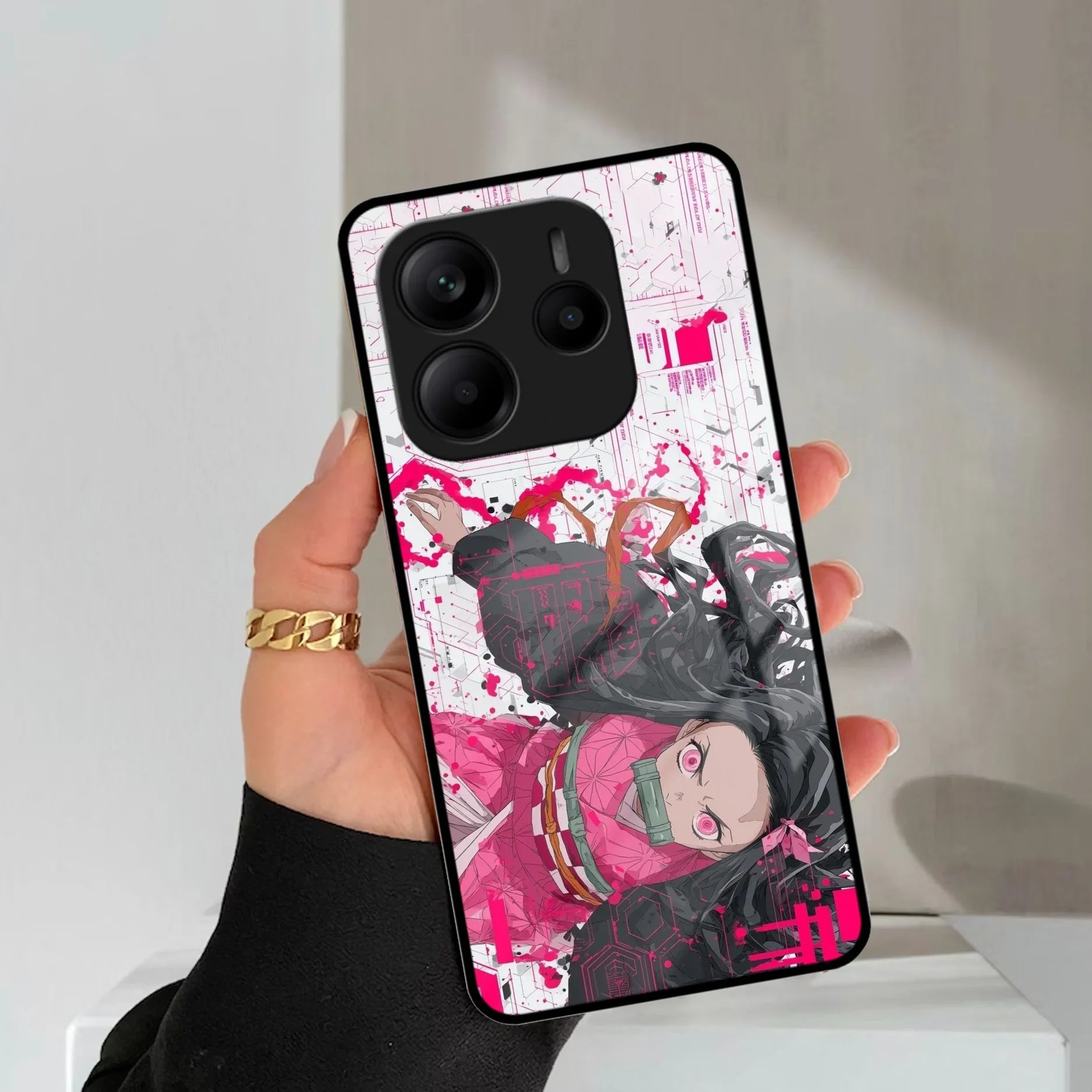 Kamado Queen Glass Case Cover For Redmi - ShopOnCliQ