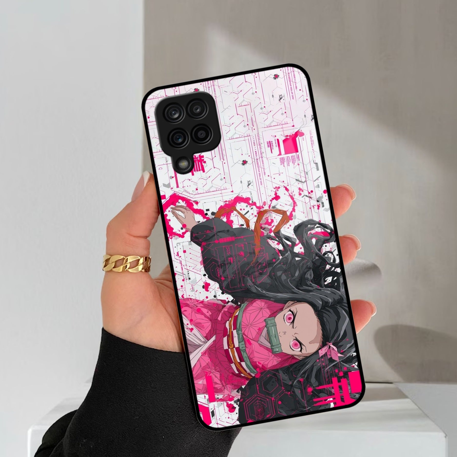 Kamado Queen Glass Case Cover For Samsung Galaxy A42 5G