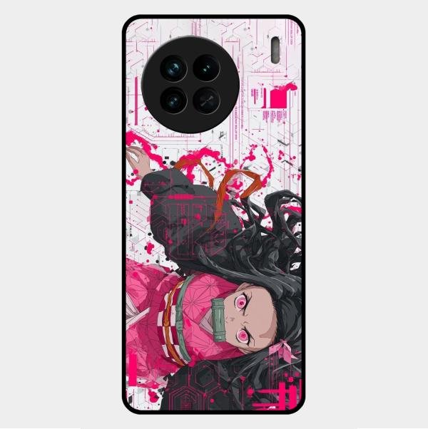 Kamado Queen Glass Case Cover For Vivo X90 5G