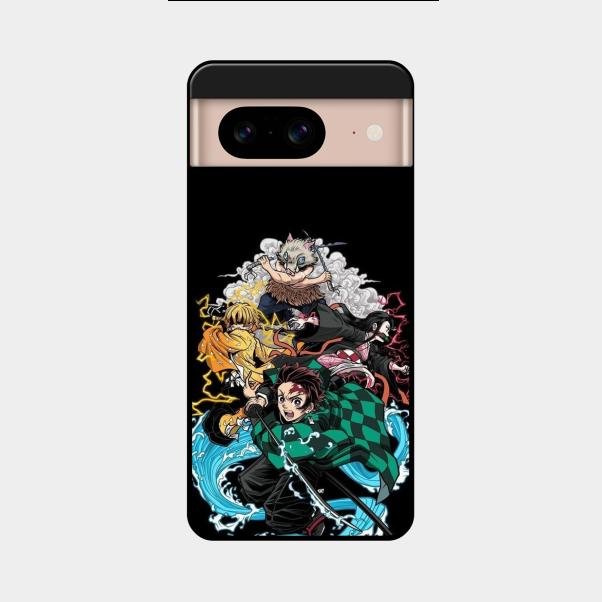 Kamado Spirit Glass Case Cover For Google Pixel 8 5G