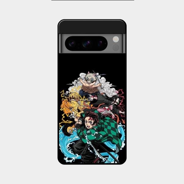 Kamado Spirit Glass Case Cover For Google Pixel 8 Pro 5G