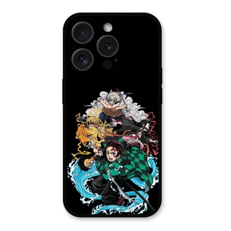 Kamado Spirit Glass Case Cover For iPhone 15 Pro