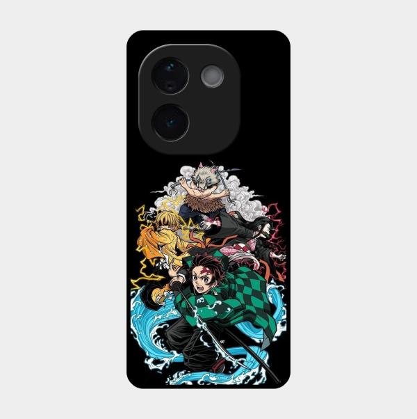Kamado Spirit Glass Case Cover For Iqoo Z9S Pro 5G