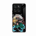 Kamado Spirit Glass Case Cover For Motorola G67 Power 5G