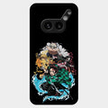 Kamado Spirit Glass Case Cover For Nothing Phone 2A Plus