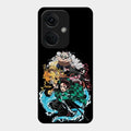 Kamado Spirit Glass Case Cover For Oneplus Nord Ce 3 5G