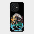 Kamado Spirit Glass Case Cover For Oppo A3X 5G