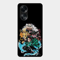 Kamado Spirit Glass Case Cover For Oppo A58