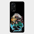 Kamado Spirit Glass Case Cover For Oppo F23 5G