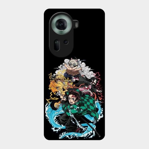 Kamado Spirit Glass Case Cover For Oppo Reno 11 5G