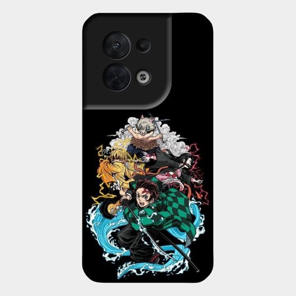 Kamado Spirit Glass Case Cover For Oppo Reno 8 5G