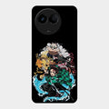 Kamado Spirit Glass Case Cover For Realme 11X 5G