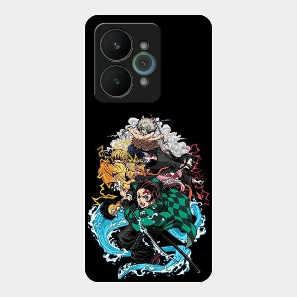 Kamado Spirit Glass Case Cover For Realme 15 5G