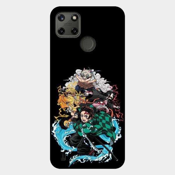 Kamado Spirit Glass Case Cover For Realme C21Y