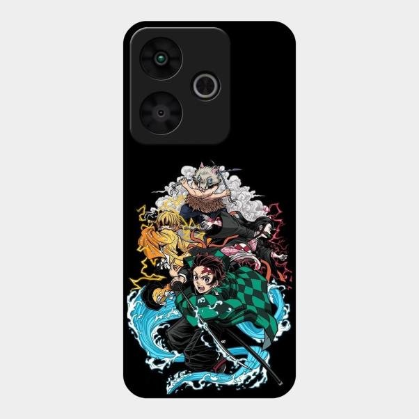 Kamado Spirit Glass Case Cover For Redmi 13 5G