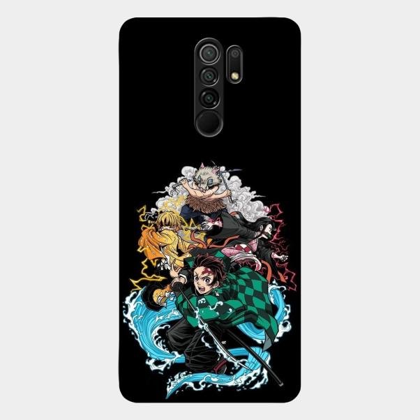 Kamado Spirit Glass Case Cover For Redmi 9 Prime