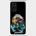 Kamado Spirit Glass Case Cover For Redmi Note 11