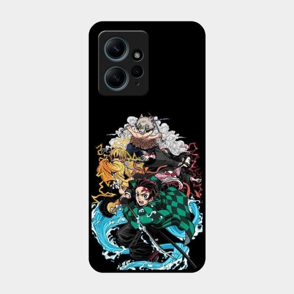 Kamado Spirit Glass Case Cover For Redmi Note 12 4G