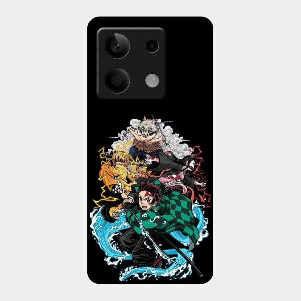 Kamado Spirit Glass Case Cover For Redmi Note 13 5G