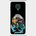 Kamado Spirit Glass Case Cover For Redmi Note 9 Pro