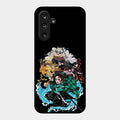 Kamado Spirit Glass Case Cover For Samsung Galaxy F36 5G