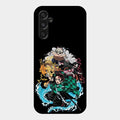 Kamado Spirit Glass Case Cover For Samsung Galaxy M34 5G