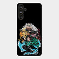 Kamado Spirit Glass Case Cover For Samsung Galaxy M55 5G