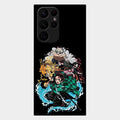 Kamado Spirit Glass Case Cover For Samsung Galaxy S22 Ultra 5G