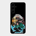 Kamado Spirit Glass Case Cover For Samsung Galaxy S24 Plus 5G