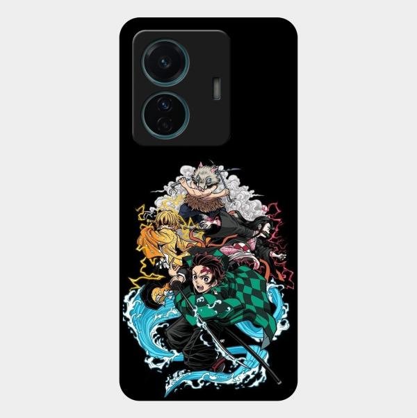 Kamado Spirit Glass Case Cover For Vivo T1 Pro 5G