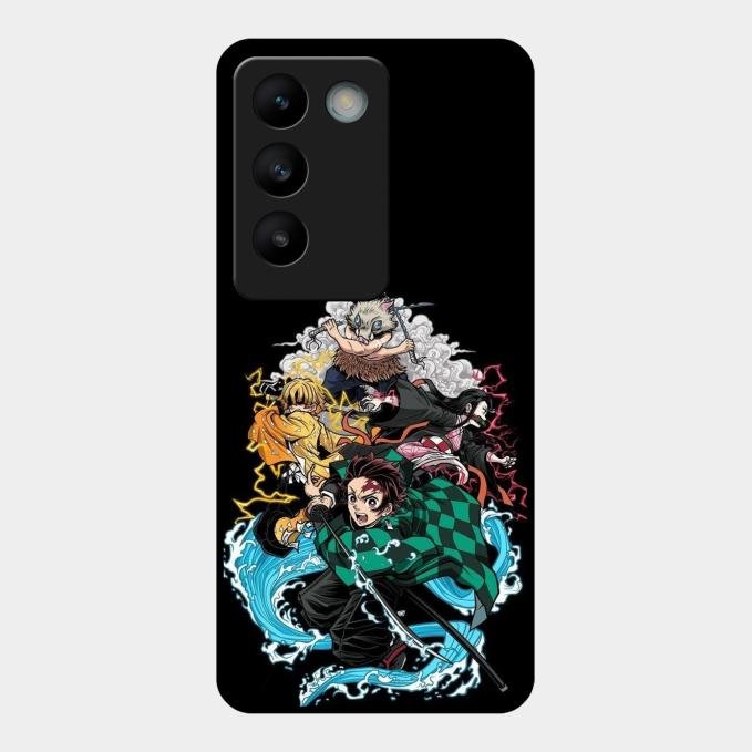 Kamado Spirit Glass Case Cover For Vivo T3 5G