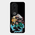 Kamado Spirit Glass Case Cover For Vivo T4 Ultra 5G