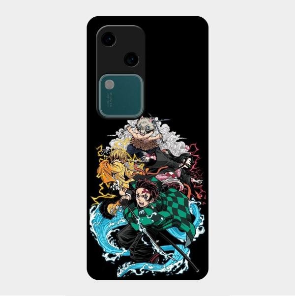 Kamado Spirit Glass Case Cover For Vivo V30 5G