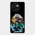 Kamado Spirit Glass Case Cover For Vivo V30E 5G