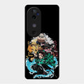 Kamado Spirit Glass Case Cover For Vivo V40 5G