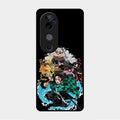 Kamado Spirit Glass Case Cover For Vivo V40 Pro 5G