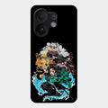 Kamado Spirit Glass Case Cover For Vivo V60 5G