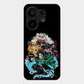 Kamado Spirit Glass Case Cover For Vivo X200 Fe 5G