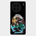 Kamado Spirit Glass Case Cover For Vivo X90 Pro 5G