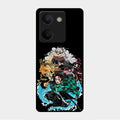 Kamado Spirit Glass Case Cover For Vivo Y200 Pro 5G